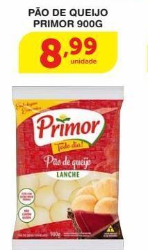 Roldão Pão de queijo primor 900g oferta