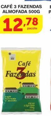 Roldão Café 3 fazendas almofada 500g oferta