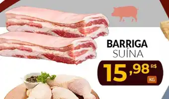 Mercadão Atacadista Barriga Suina 1kg oferta
