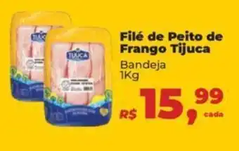 Supermercados Mateus Filé de Peito de frango Tijuca 1kg oferta