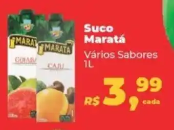 Supermercados Mateus Suco Marata 1L oferta