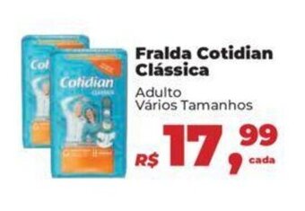 Fralda Cotidian Clássica