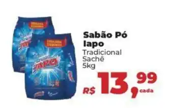 Supermercados Mateus Sabão pó Iapo 5kg oferta