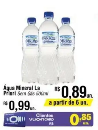 Fort Atacadista Água Mineral La Priori 500ml oferta