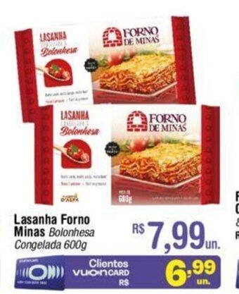 Lasanha Forno de Minas 600g