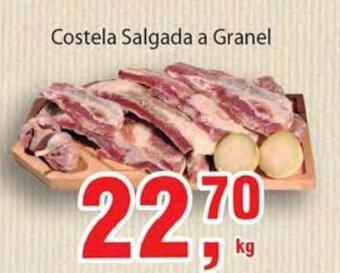 Supermercados Mundial Costela Salgada a granel 1kg oferta
