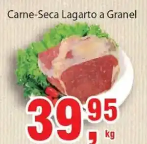 Supermercados Mundial Carne Seca Lagarto a granel oferta