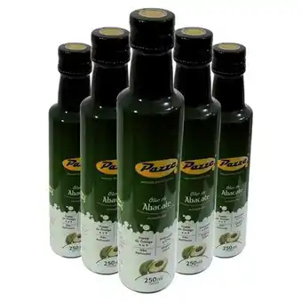 Kit 5 óleo azeite de abacate extra virgem pazze 250ml