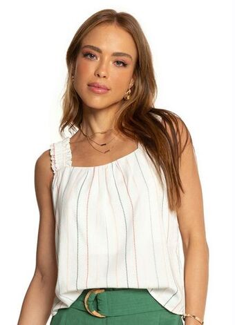 Posthaus Endless - blusa de alça bege oferta