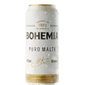 Cerveja bohemia latão 473 ml
