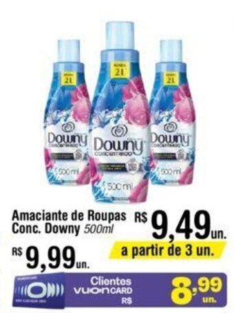 Fort Atacadista Amaciante de Roupas Conc. Downy 500ml oferta