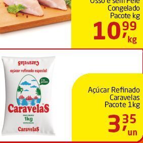 Tenda Atacado Açúcar refinado caravelas oferta