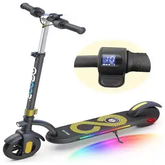 Carrefour Patinete elétrico scooter 16 kmh, para até 80 kg e maiores de 12 anos, gyroor h40, preto oferta