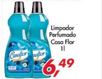 Limpador perfumado casa flor