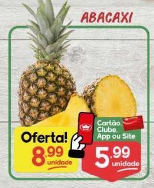 Supermercados Princesa Abacaxi unidade oferta