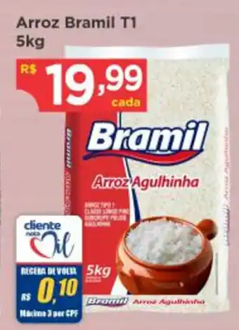 Bramil Supermercados Arroz Bramil T1 5kg oferta