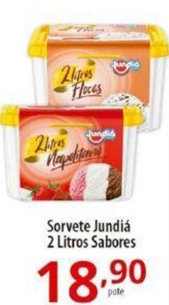 Akki Atacadista Sorvete Jundiá 2L sabores oferta