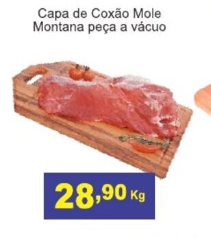 Calvo Atacadista Capa de Coxao Mole Montana peca a vacuo 1kg oferta