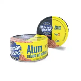 Supermercado Bergamini Atum ralado natural robinson crosue lata 120g oferta