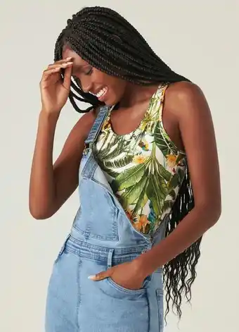 Posthaus Malwee - blusa verde feminina tropical oferta