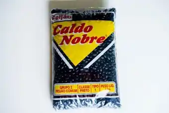 Feijao preto caldo nobre 1kg