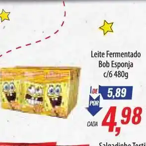 Supermercados BH Leite fermentado oferta