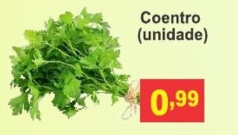 Calvo Atacadista Coentro unidade oferta