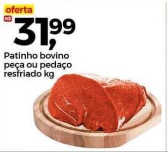 Frangolândia Patinho Bovino peça ou pedaço resf. 1kg oferta