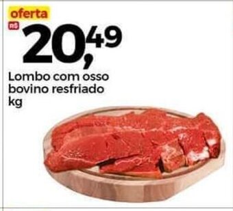 Lombo com osso bovino resfriado 1kg