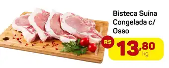 Epa Bisteca Suina Congelada c/ osso 1kg oferta
