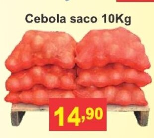Calvo Atacadista Cebola saco 10kg oferta