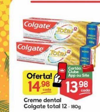 Supermercados Princesa Creme dental colgate total 12 oferta