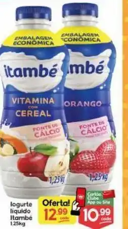 Iogurte liquido itambé
