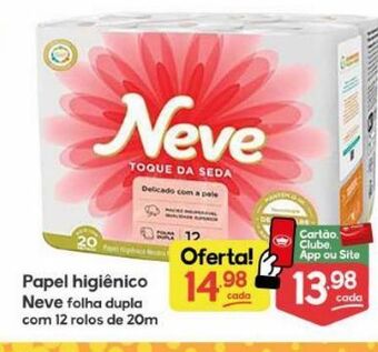 Papel higiênico neve
