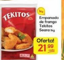 Supermercados Princesa Empanado de frango tekitos oferta