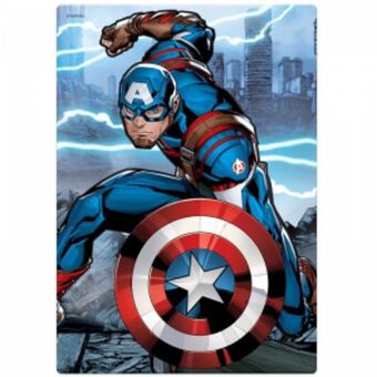 Quebra cabeça vingadores- capitao america 200pc 2751 toyster