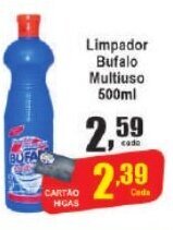 Higa's Supermercado Limpador Bufalo Multiuso 500ml oferta