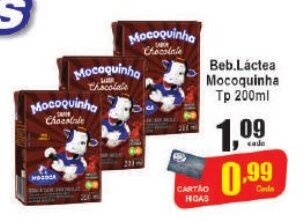 Higa's Supermercado Beb. Láctea Mocoquinha tp 200ml oferta