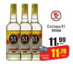 Cachaça 51 965ml