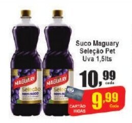 Higa's Supermercado Suco Maguary Seleção Pet Uva 1.5L oferta