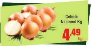 Higa's Supermercado Cebola Nacional 1kg oferta
