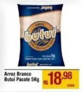 Max Atacadista Arroz Branco Butui pacote 5kg oferta