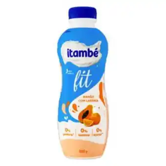 Big Box Iogurte desnatado mamão com laranja zero lactose itambé fit garrafa 850g oferta