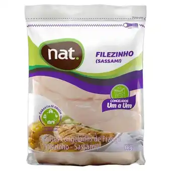 Filezinho frango sassami nat 1kg