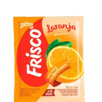 Super Lagoa Refresco po frisco 25g laranja oferta