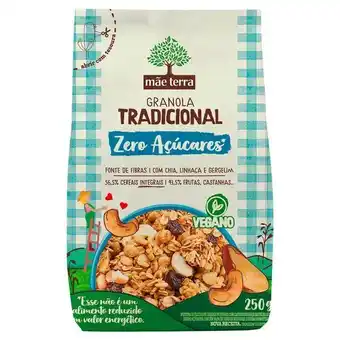 D'avó Supermercado Granola mae terra zero acucar 250g oferta