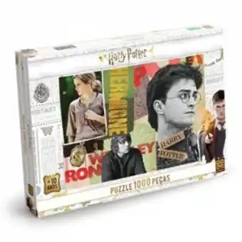 Quebra cabeça 1000 peças harry potter 03617 grow