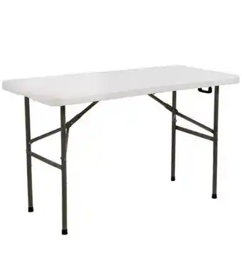 Mesa dobrável de metal útil bazar 120x60x52,5cm rf1859