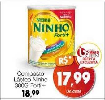 Supermercado Bem Barato Composto lácteo ninho forti+ oferta