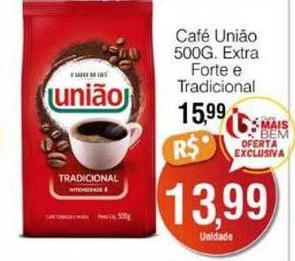 Supermercado Bem Barato Café união extra forte e tradicional oferta